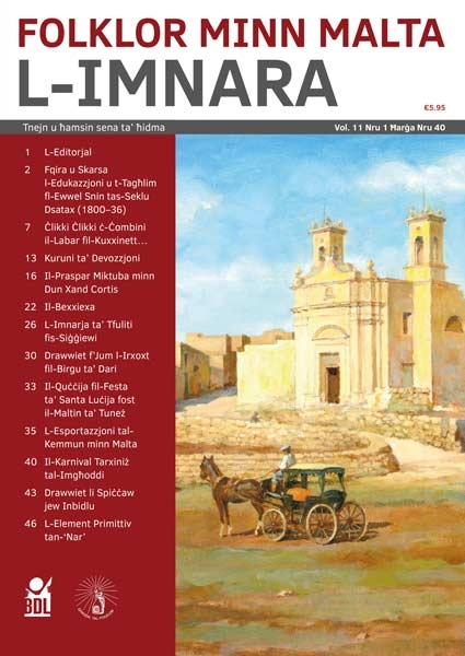 L-Imnara Vol.11 Nru. 1 Ħarġa Nru. 40