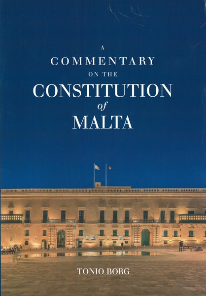 A Commentary on the Constitution of Malta - HB