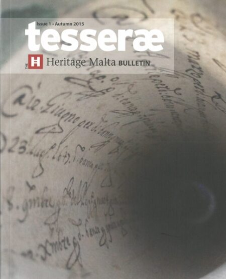 Tesserae - Issue 1 - Autumn 2015
