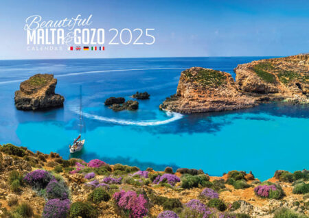 Beautiful Malta and Gozo 2025 Calendar A4