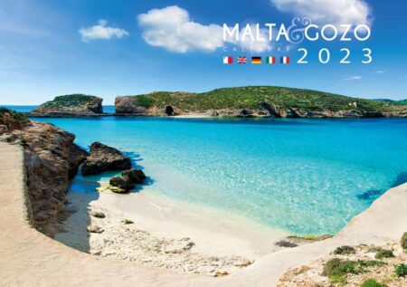 Malta & Gozo Calendar 2023 - A5  Ref. A