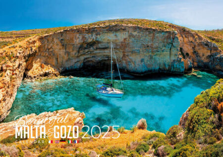 Beautiful Malta and Gozo 2025 Calendar A5 - A