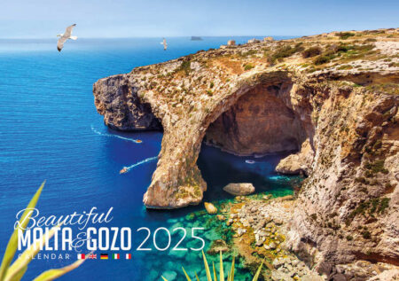 Beautiful Malta and Gozo 2025 Calendar A5 - D