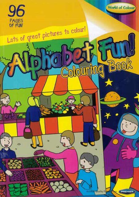 Alphabet Fun Colouring Book