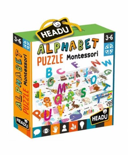 Montessori Alphabet Puzzle 3D