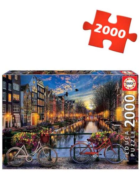 Amsterdam With Love - 2000pc Jigsaw Puzzle