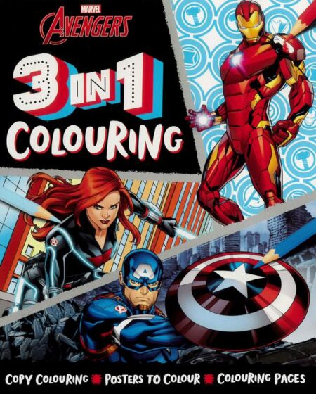 Avengers 3-in-1 Colouring