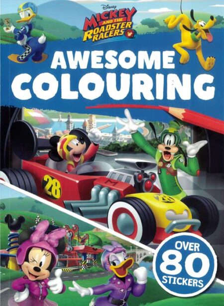 Awesome Colouring: Mickey and the Roadster Racers
