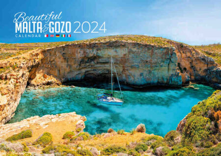 Beautiful Malta and Gozo 2024 Calendar A4