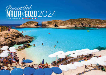 Beautiful Malta and Gozo 2024 Calendar A5 - C