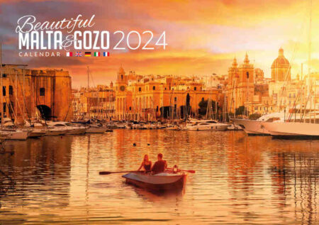Beautiful Malta and Gozo 2024 Calendar A5 - B