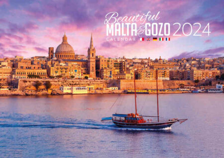 Beautiful Malta and Gozo 2024 Calendar A5 - A