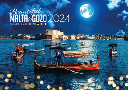 Beautiful Malta and Gozo 2024 Calendar A5 - D