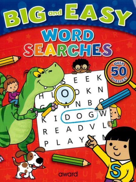 Big and Easy Word Searches: Dinosaur