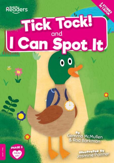 BookLife Readers Level 1: Tick Tock and I Can Spot It