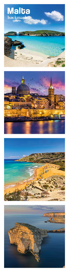 Malta Bookmark 1: The Maltese Islands
