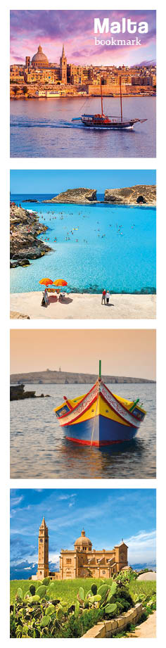 Malta Bookmark 2: The Maltese Islands
