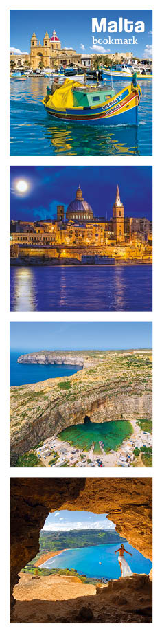 Malta Bookmark 5 - The Maltese Islands