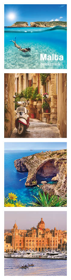 Malta Bookmark 7: The Maltese Islands