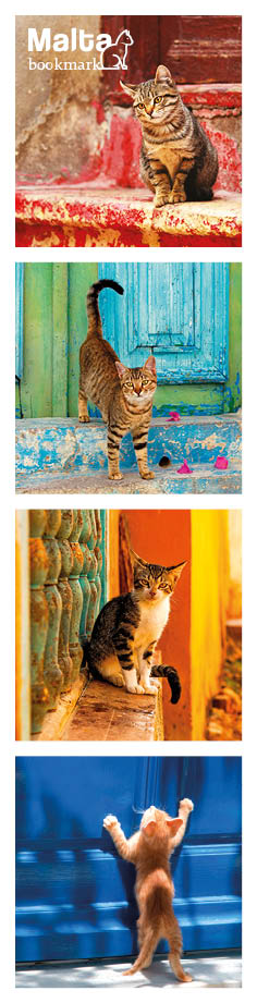Malta Bookmark 8: Cats of Malta