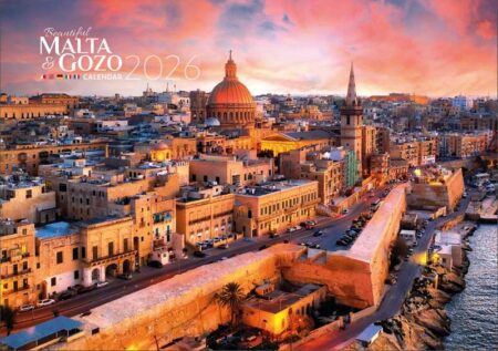 Beautiful Malta and Gozo 2026 Calendar A5 - A
