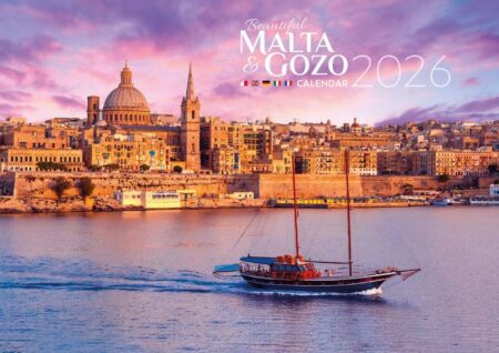 Beautiful Malta and Gozo 2026 Calendar A4