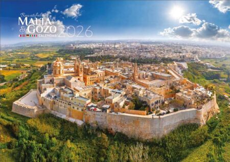 Beautiful Malta and Gozo 2026 Calendar A5 - C