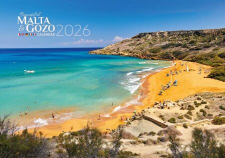 Beautiful Malta and Gozo 2026 Calendar A5 - D