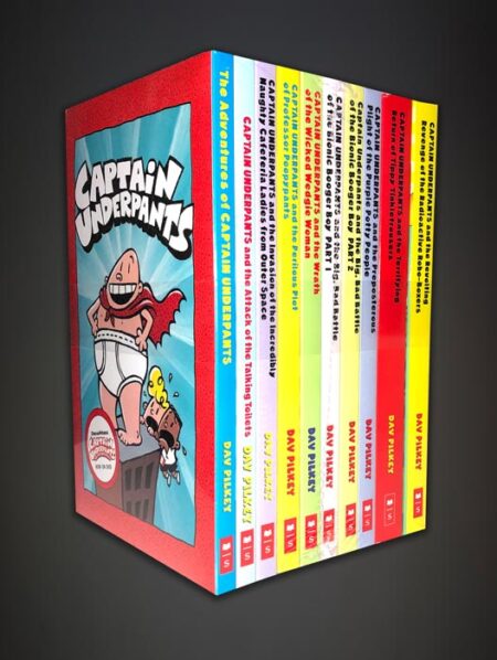 Captain Underpants: 10 Bookset