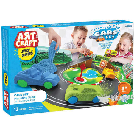 Cars Modelling Play Sand Set