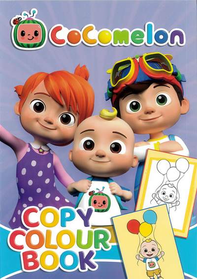 CoComelon Copy Colour Book
