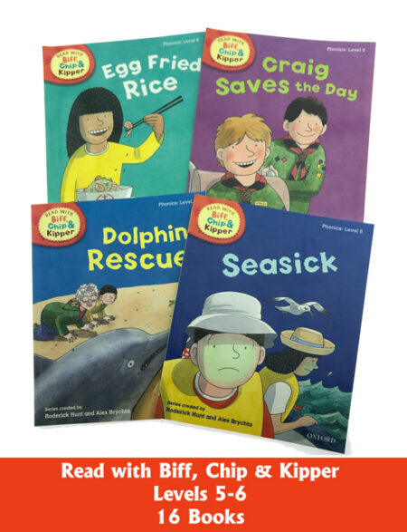 Read with Biff, Chip & Kipper: Levels 5-6
