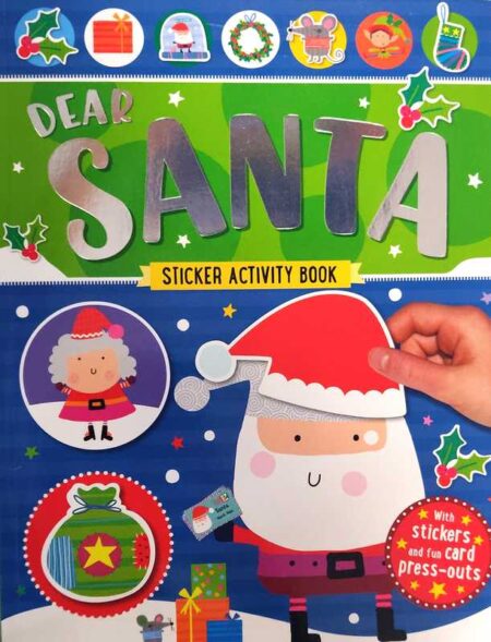 Dear Santa Sticker Activity Book