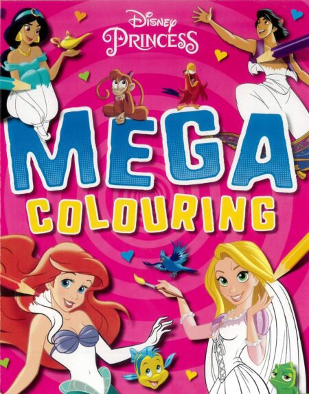 Disney Princess Mega Colouring