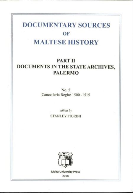 Documentary Sources of Maltese History – Part II: No. 5