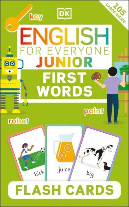 First Words Flashcards: English for Everyone Junior