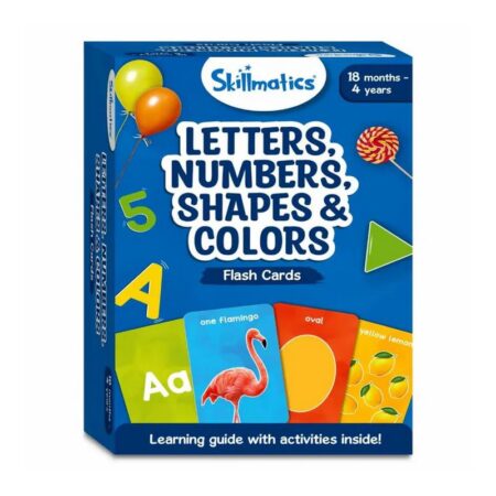 Flash Cards For Toddlers: Letters, Numbers, Shapes & Colors