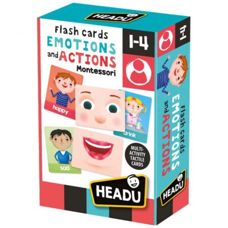 Flashcards Emotions and Actions Montessori
