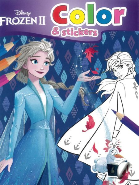 Frozen II Color and Stickers