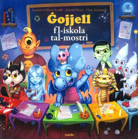 Ġojjell fl-iskola tal-mostri