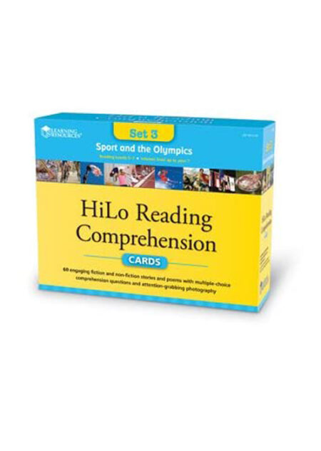 Learning Resources HiLo Reading Comprehension Cards Set 3