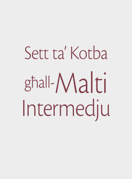 Sett ta' Kotba għall-Malti Intermedju