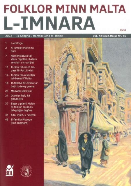 L-Imnara Vol. 12 Nru 2, Ħarġa Nru 45