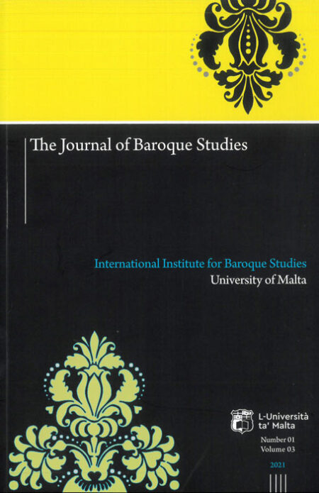 The Journal of Baroque Studies Number 01 Volume 03