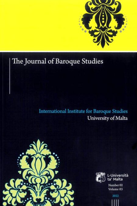 The Journal of Baroque Studies Number 2 Volume 3