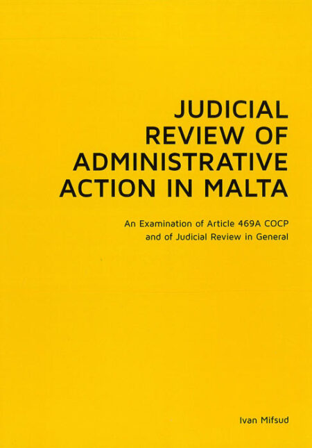 Judicial Review of Administrative Action in Malta