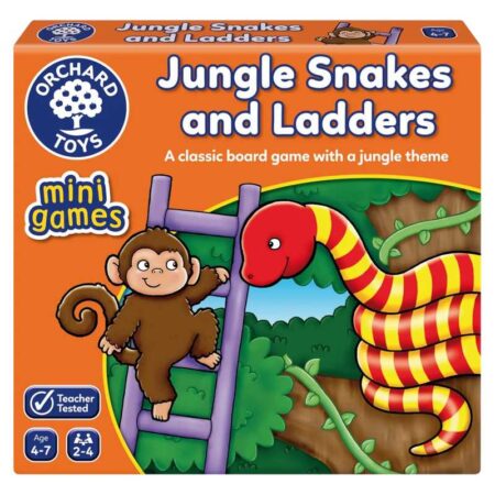 Jungle Snakes and Ladders Mini Game