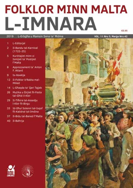 L-Imnara Vol. 11 Nru 3, Ħarġa Nru 42