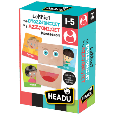 Leħħiet (Flashcards) tal-Emozzjonijiet u l-Azzjonijiet - HeadU bil-Malti