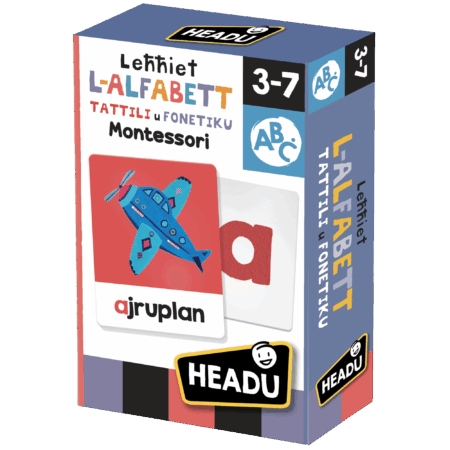 Leħħiet (Flashcards) l-Alfabett Tattili u Fonetiku - HeadU bil-Malti